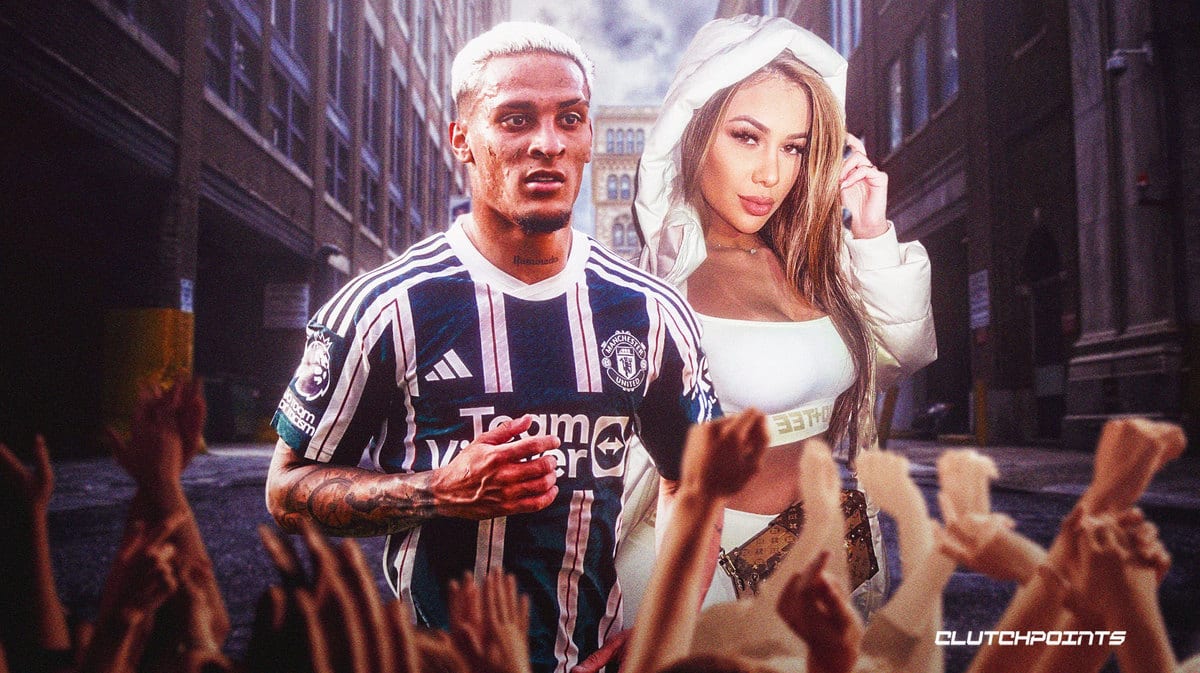 Manchester United, ANtony, Gabriela Cavallin