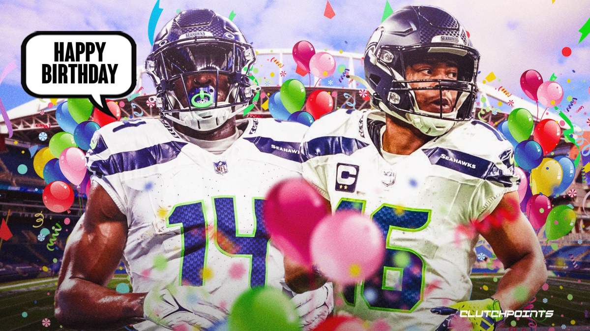 DK Metcalf, Tyler Lockett birthday, Seahawks, Steve Largent
