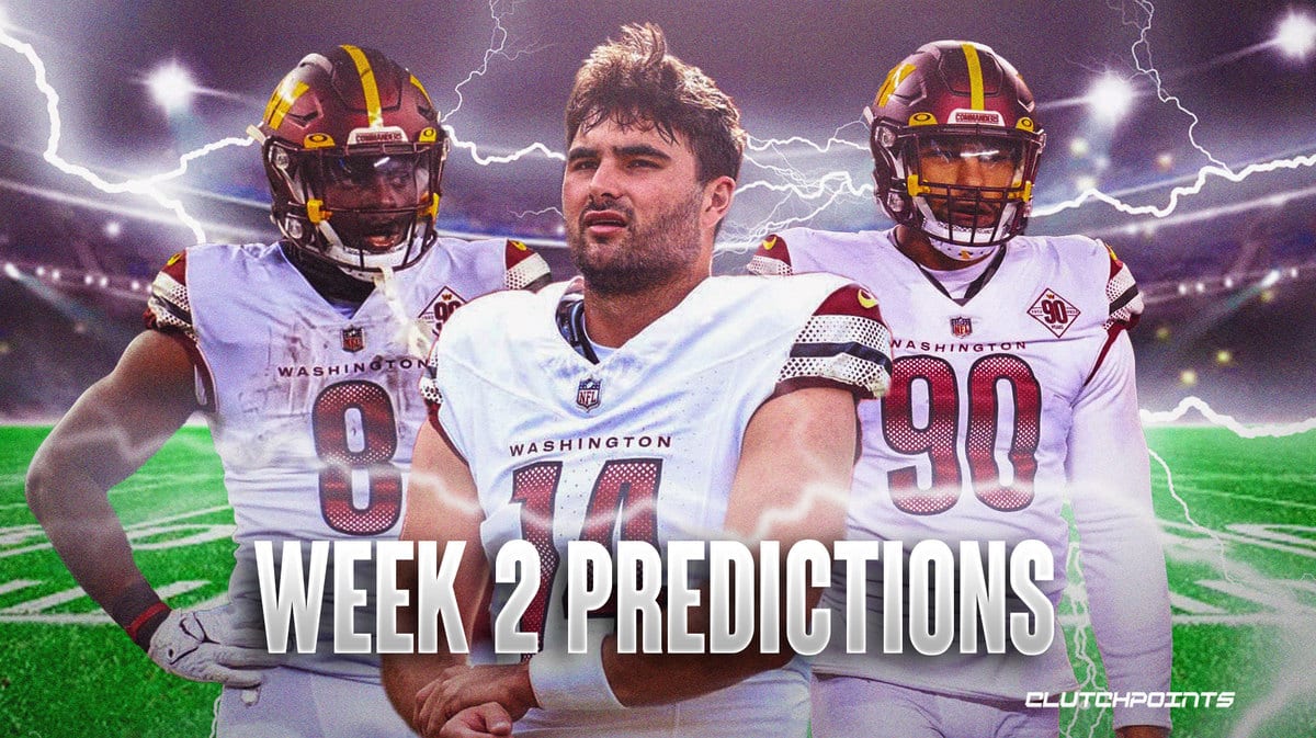 A Dozen Bold Predictions for the 2023 Washington Commanders and NFL Season  - Hogs Haven