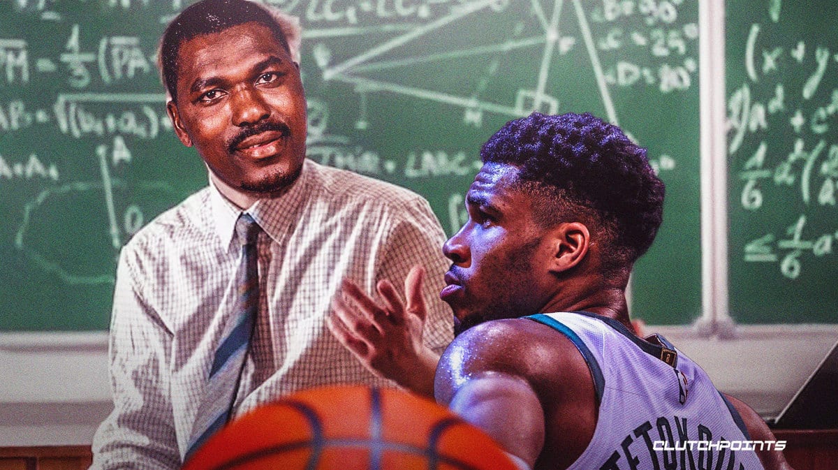 Hakeem Olajuwon, Giannis Antetokounmpo, Bucks