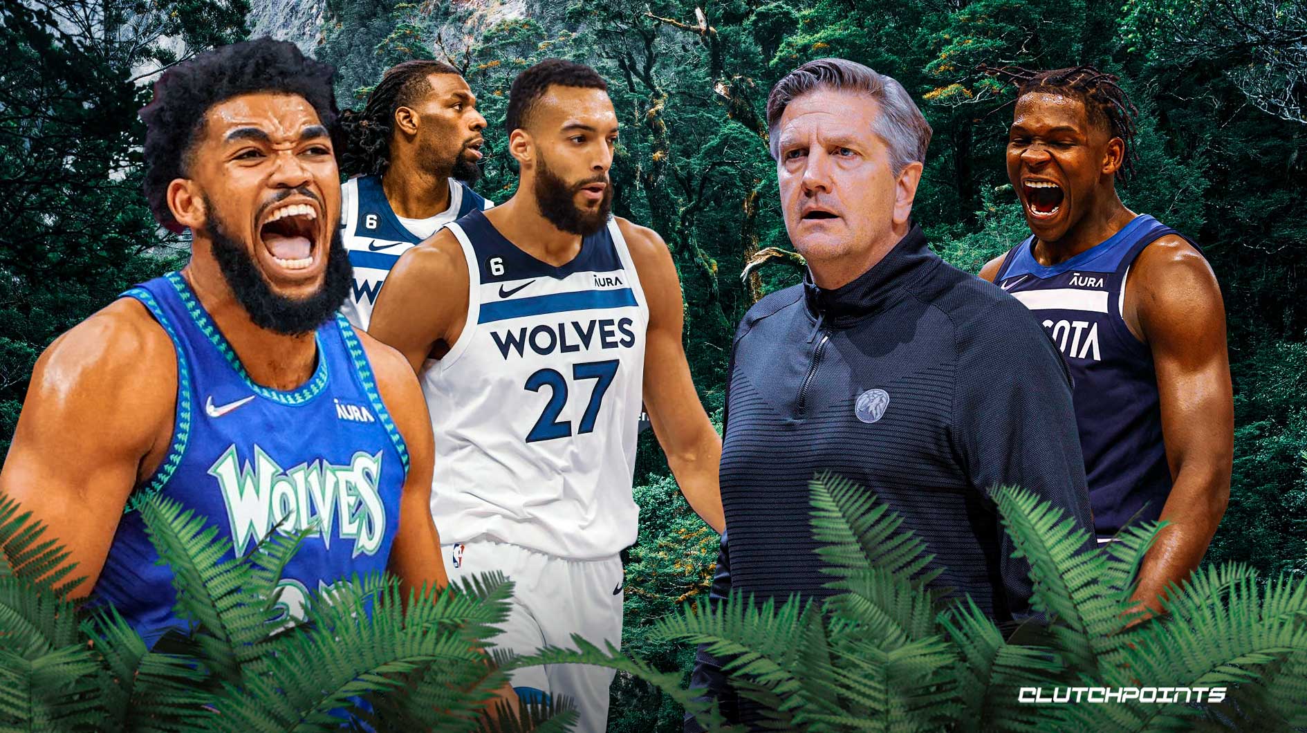 2023-24 Projected Starting Lineup For Minnesota Timberwolves