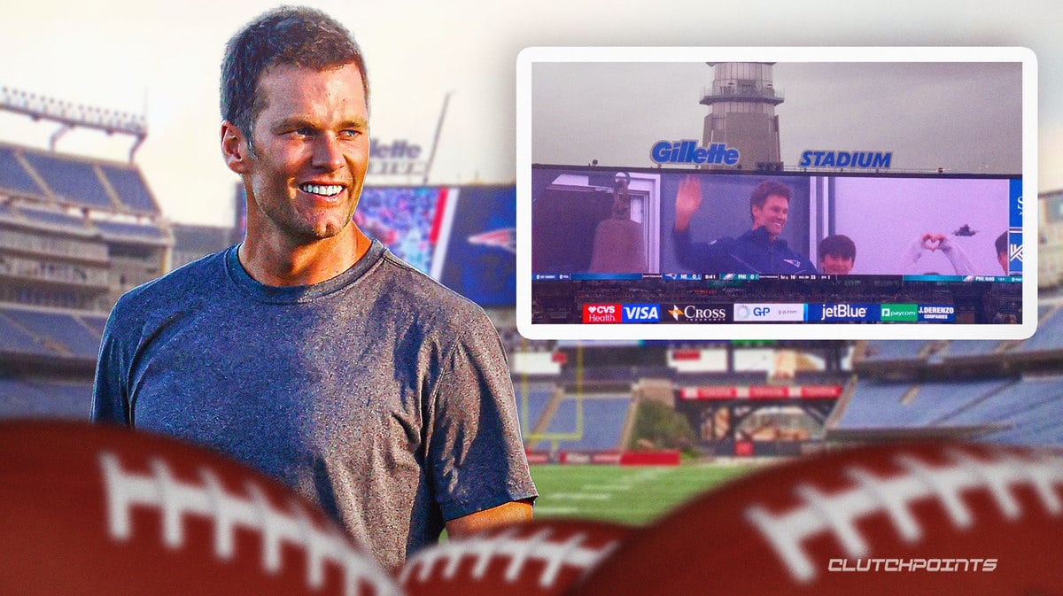 Tom Brady saluted by Patriots fans at Gillette Stadium — and returns the  favor
