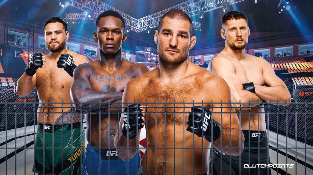 UFC 293, Sean Strickland, Israel Adesanya, Tai Tuivasa, Alexander Volkov