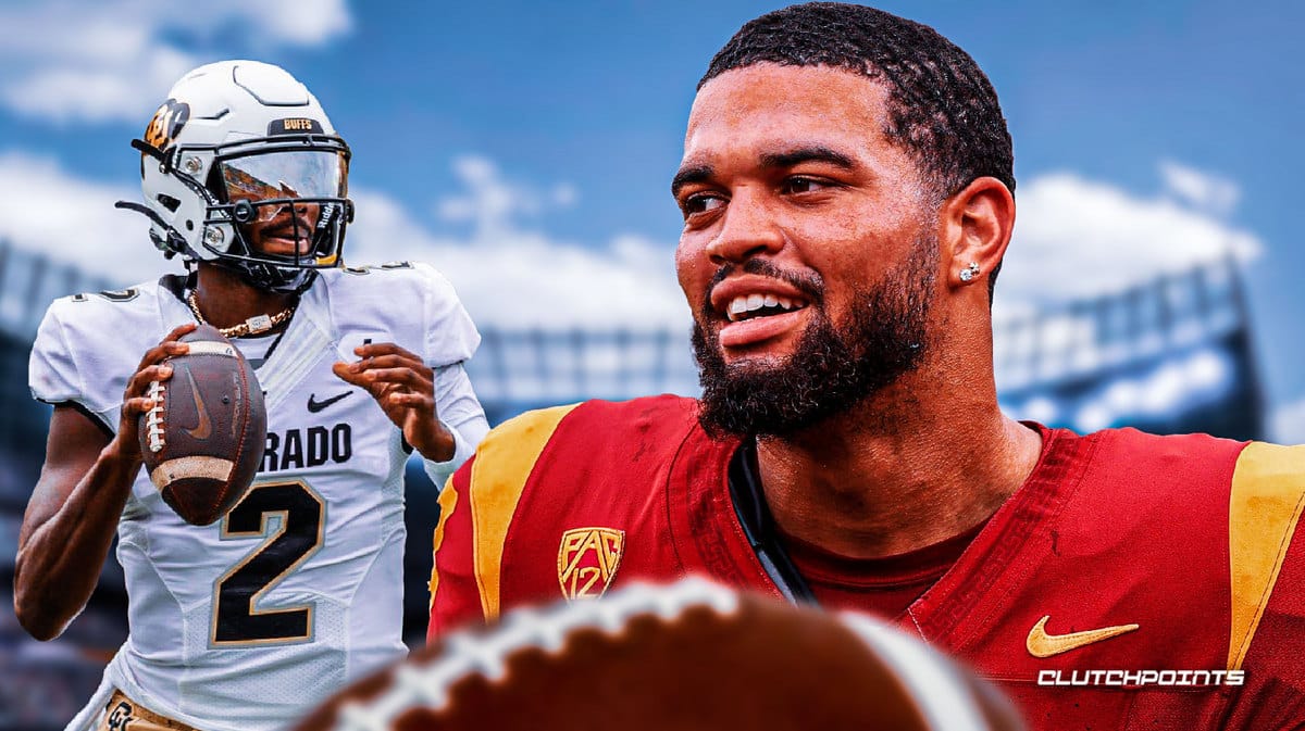 USC football: Caleb Williams gives Colorado QB Shedeur Sanders his flowers