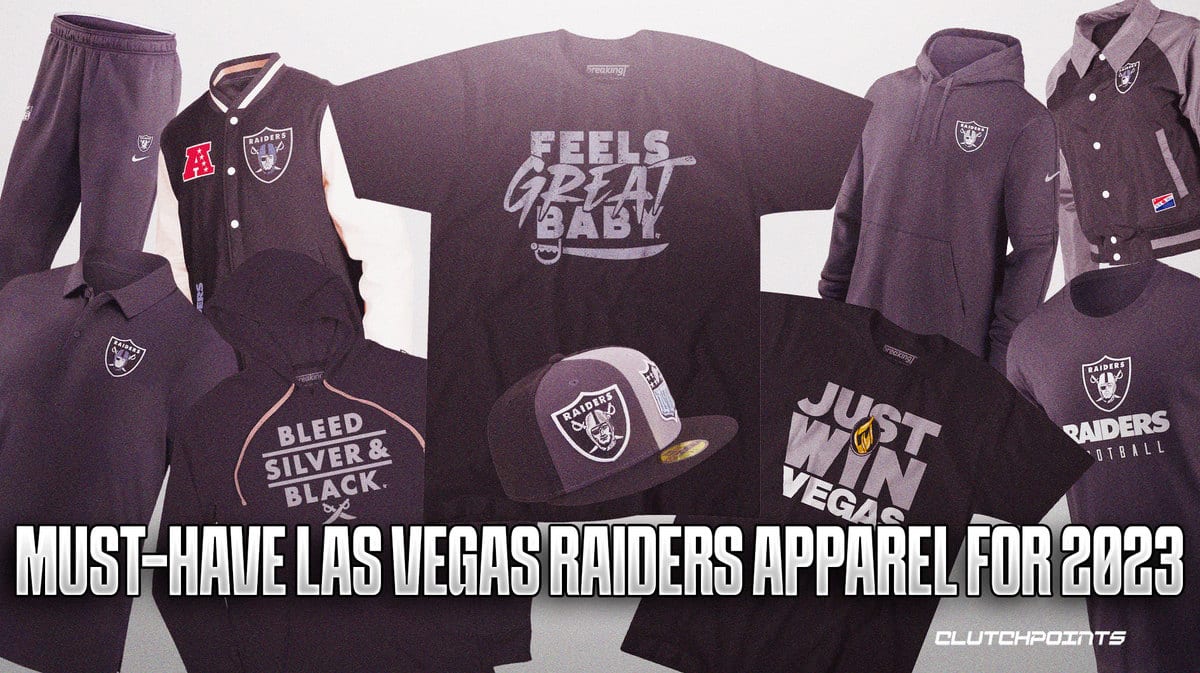 Raiders must-have apparel & gear for the 2023 season