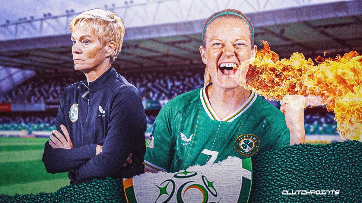Vera Pauw, Diane Caldwell, Ireland Women's World cup