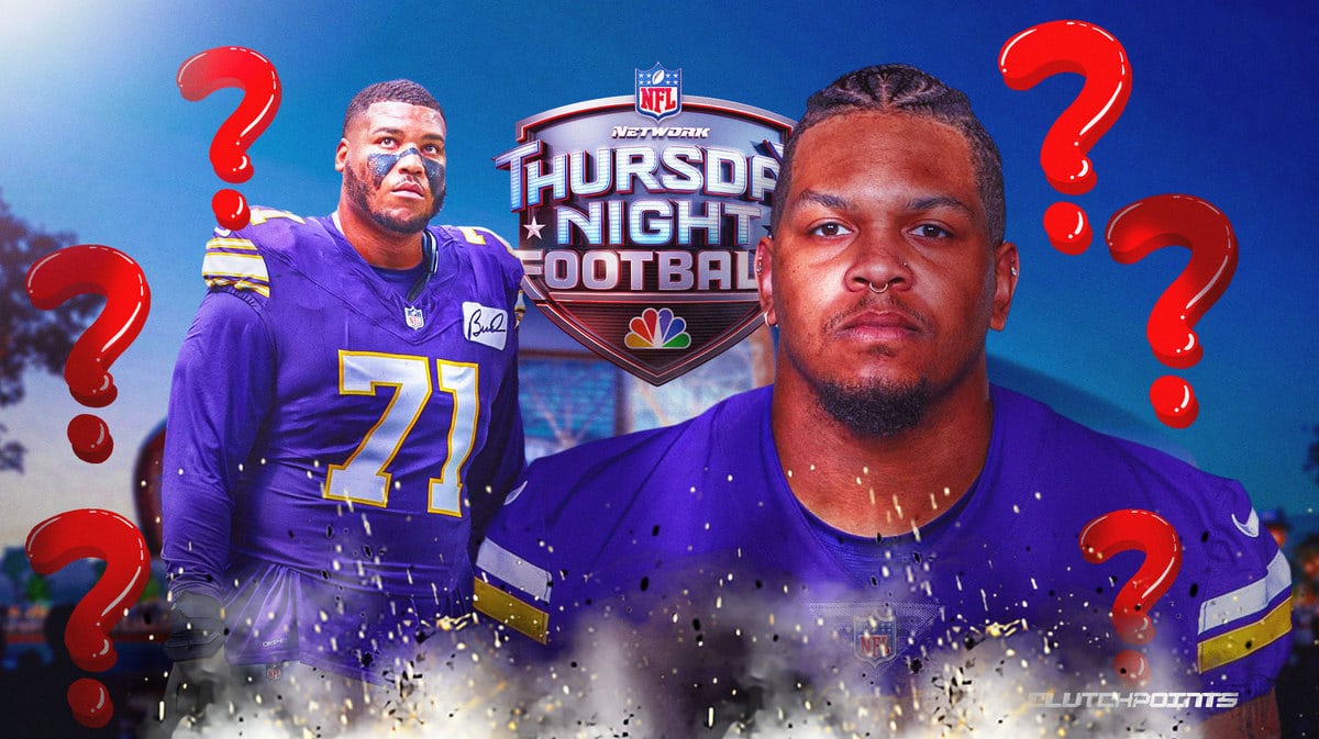 Vikings, Eagles, Christian Darrisaw, Marcus Davenport, NFL injury
