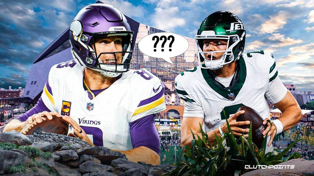 Kirk Cousins, Zach Wilson, Vikings