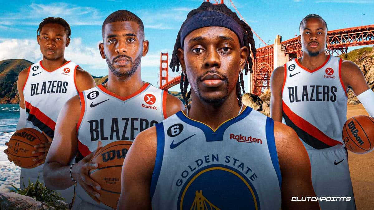 Warriors, Jrue Holiday, Blazers, Bucks, Damian Lillard, Chris Paul, Jonathan Kuminga, Moses Moody