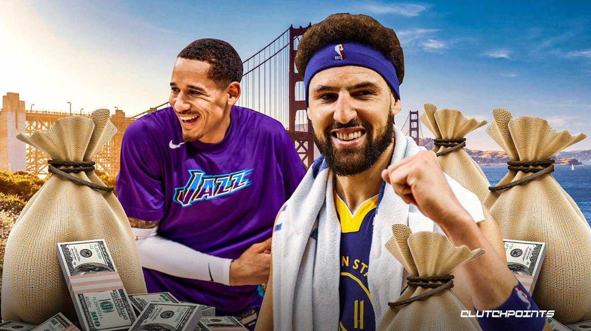 Warriors, Klay Thompson, Juan Toscano Anderson, NBA, Jazz
