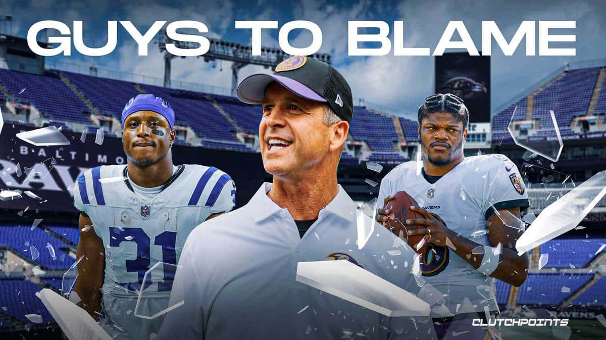 Ravens, Colts, Ravens Colts, Ravens to blame, John Harbaugh