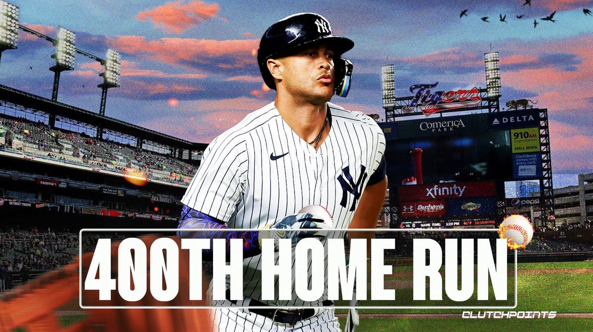 Gincarlo Stanton, New York Yankees, Stanton's 4ooth Home Run