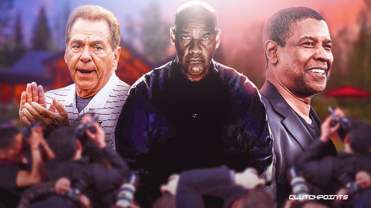 Alabama football, Nick Saban, Denzel Washington, Texas football