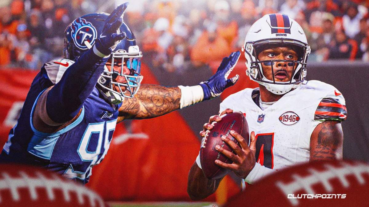 Jeffery Simmons, Deshaun Watson, Tennessee Titans, Cleveland Browns