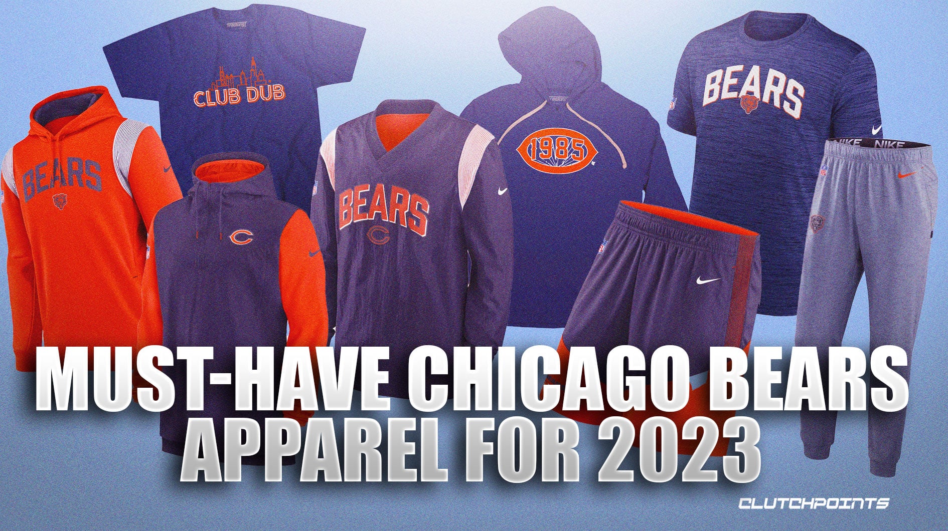 chicago bears apparel for men