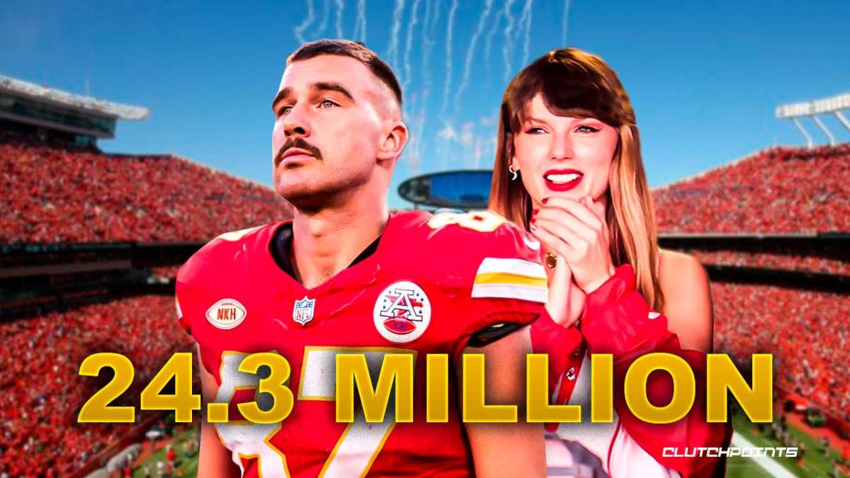 Chiefs Bears, Taylor Swift Travis Kelce