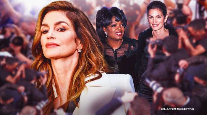 Cindy Crawford, Oprah