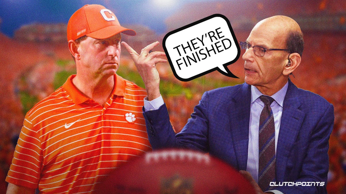 Dabo Swinney, Clemson football, Paul Finebaum