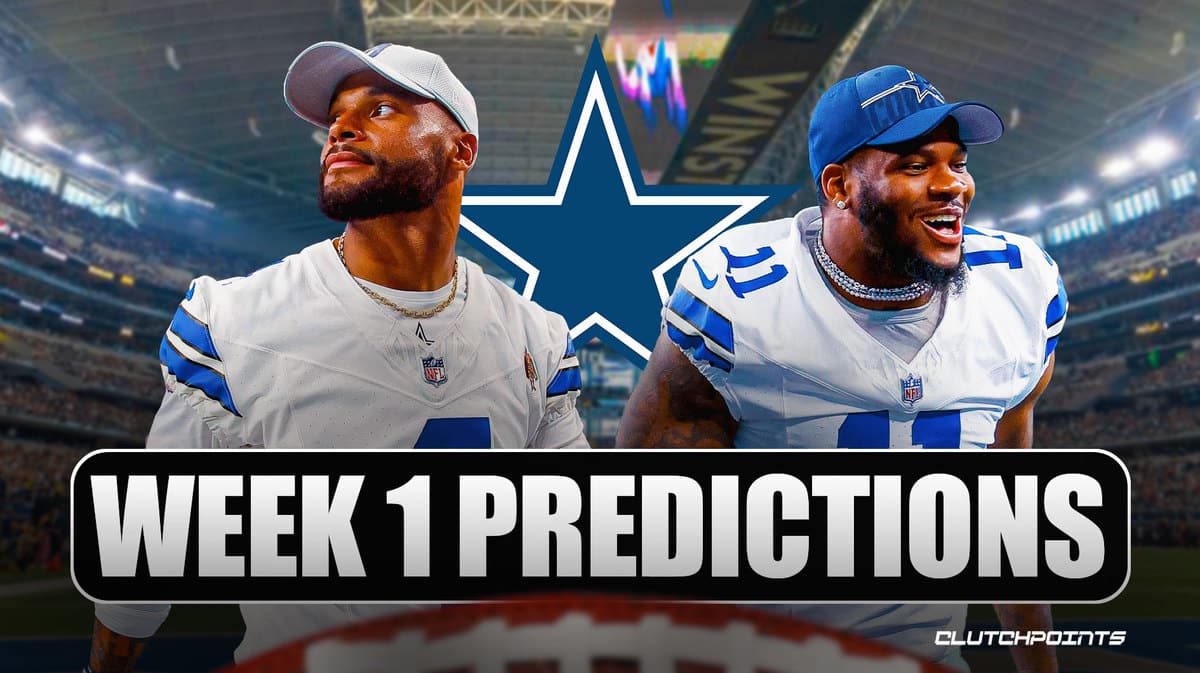 Cowboys Week 1 predictions, Cowboys Giants, Dak Prescott