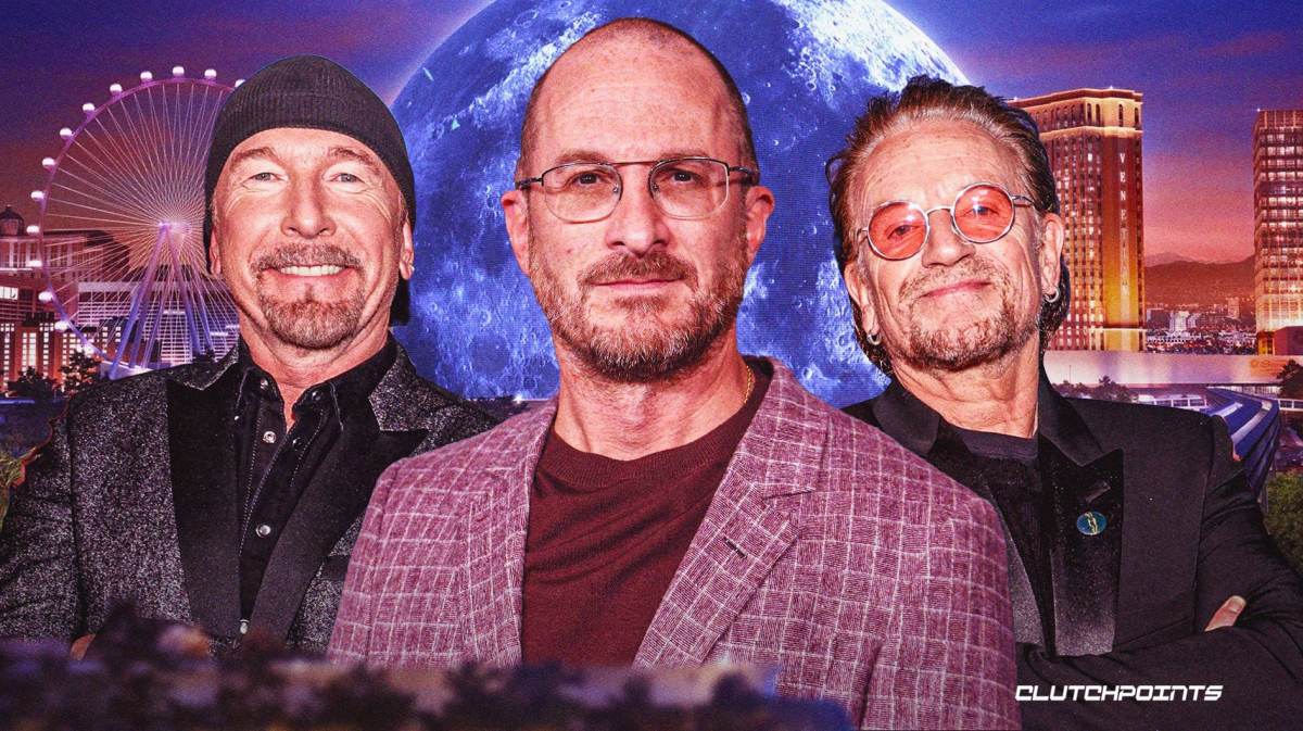 MSG Sphere, U2, Bono, The Edge, Darren Aronofsky