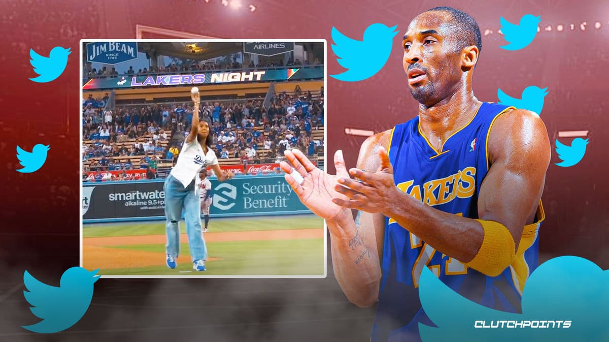 Los Angeles Dodgers, Los Angeles Lakers, Kobe Bryant, Natalia Bryant