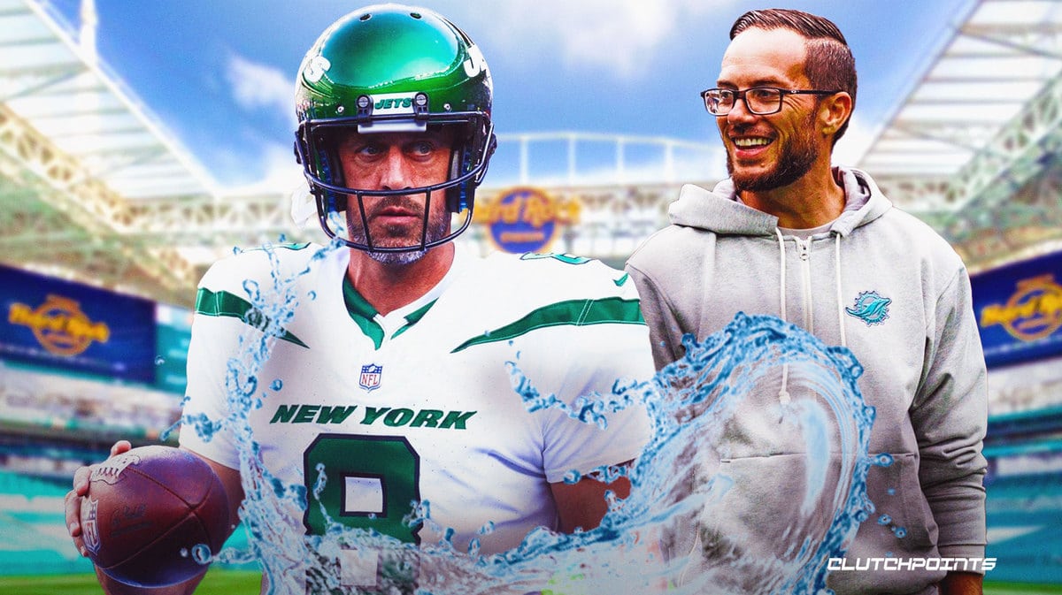 Aaron Rodgers Mike McDaniel Achilles Tear Miami Dolphins New York Jets