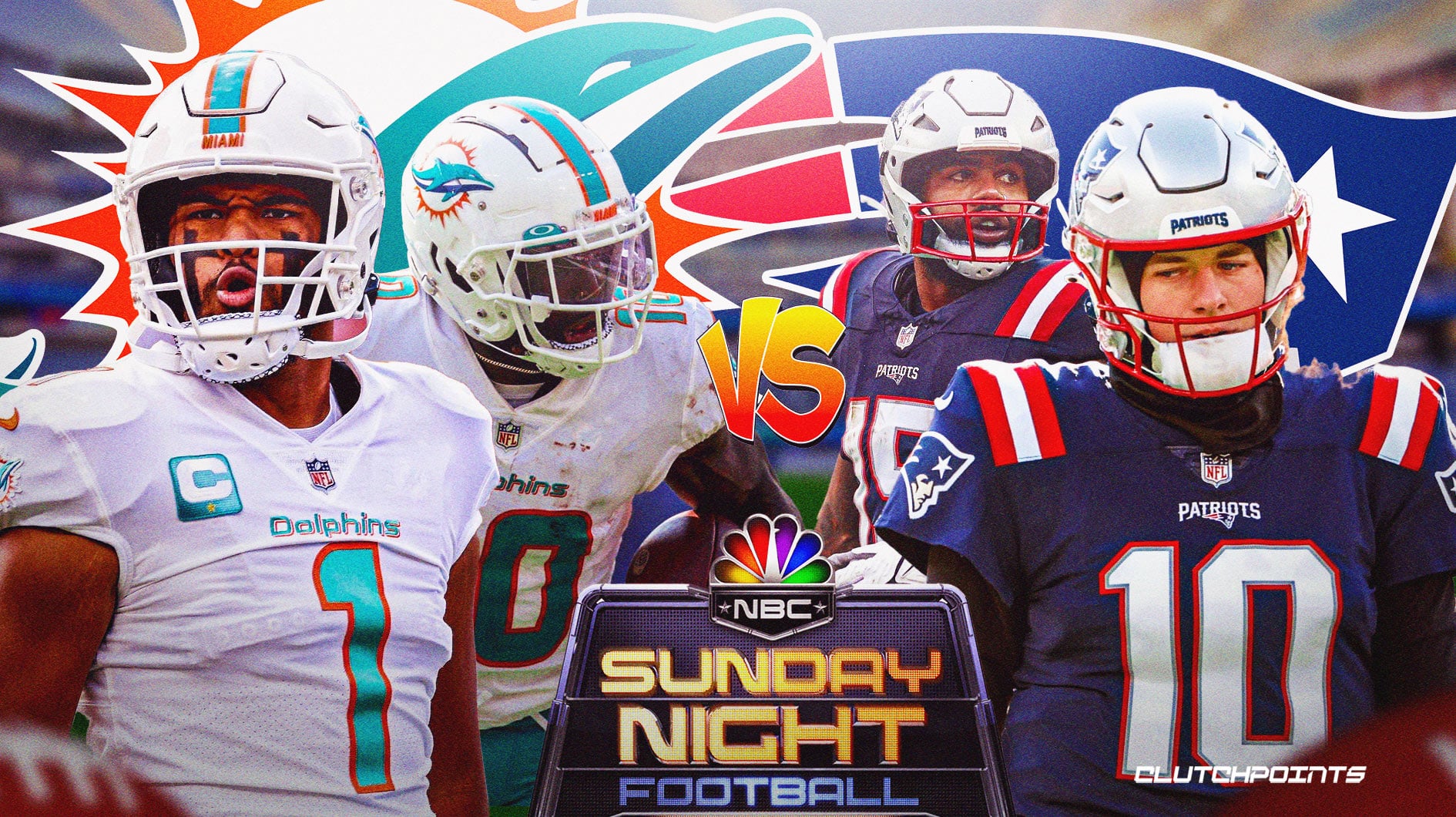 Dolphins vs. Patriots: How to watch Sunday Night Football, date, time,  stream