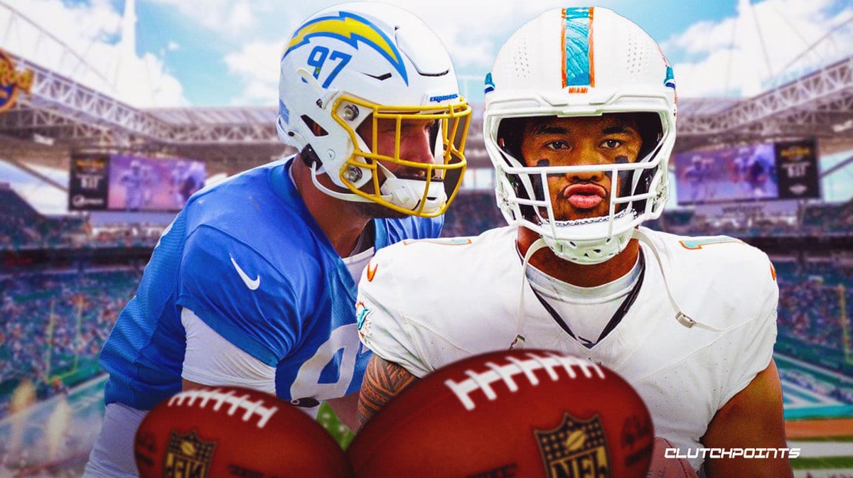Tua Tagovailoa, Joey Bosa, Miami Dolphins, Los Angeles Chargers