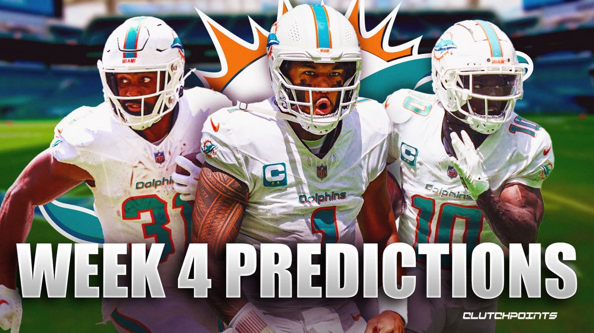 Dolphins: 4 bold predictions for Week 4 game vs. Bills