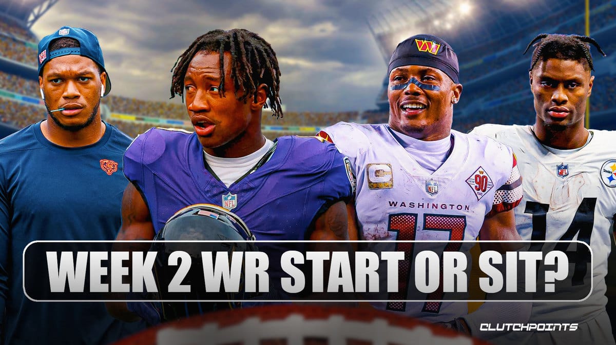 Fantasy football, Start em sit em, Fantasy football Week 2, Start em sit em Wide Receivers, Fantasy football Wide Receivers