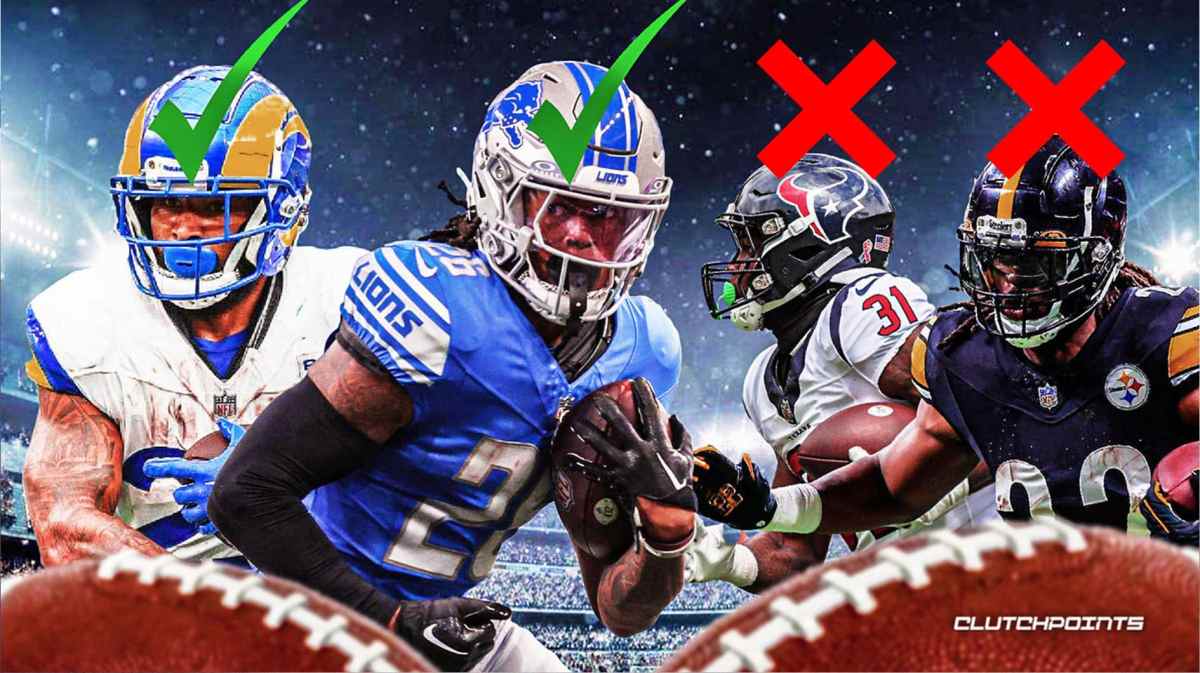 Fantasy Football, Kyren Williams, Jahmyr Gibbs, Zach Moss, Najee Harris, Dameon Pierce, D'Andre Swift, Kenneth Gainwell