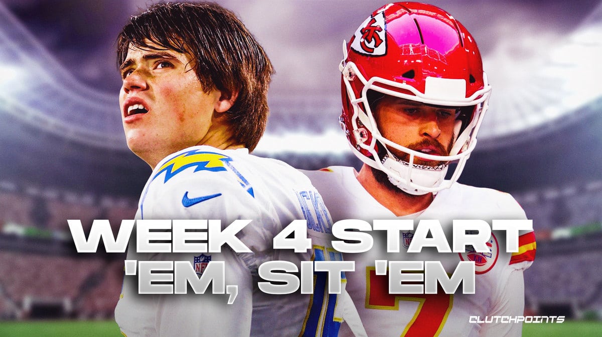 Fantasy football Week 4 start em sit em kickers 2023