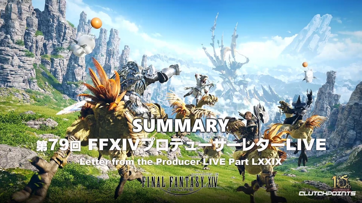 FFXIV Live Letter 79 Summary Patch 6.5 Release Date, More