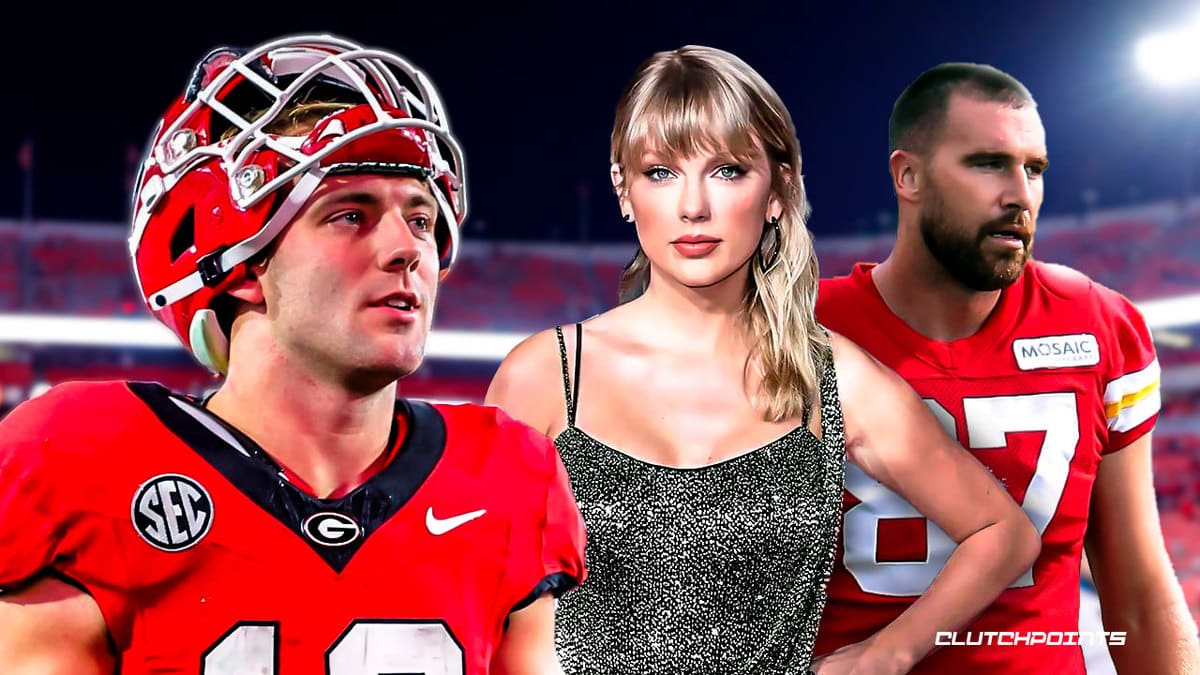 Georgia Taylor Swift Travis Kelce Travis Kelce Taylor Swift Georgia football