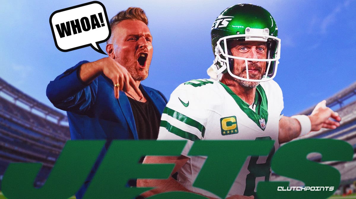 Aaron Rodgers, Pat McAfee, Jets