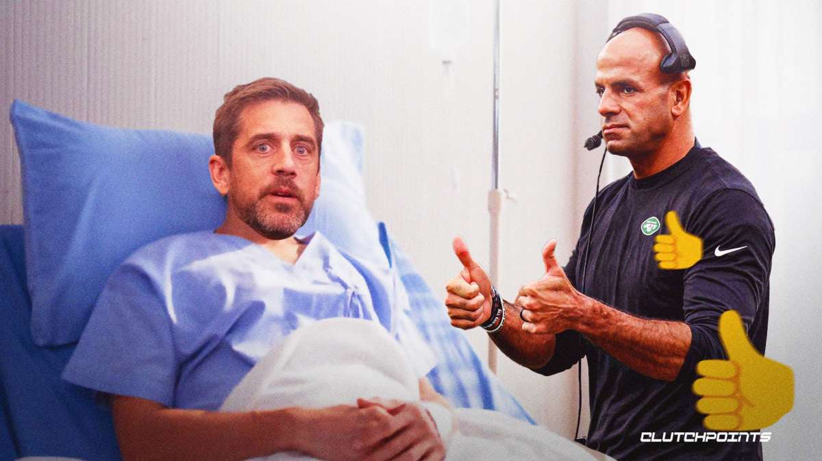 Jets, Aaron Rodgers, Aaron Rodgers injury, Aaron Rodgers surgery, Robert Saleh