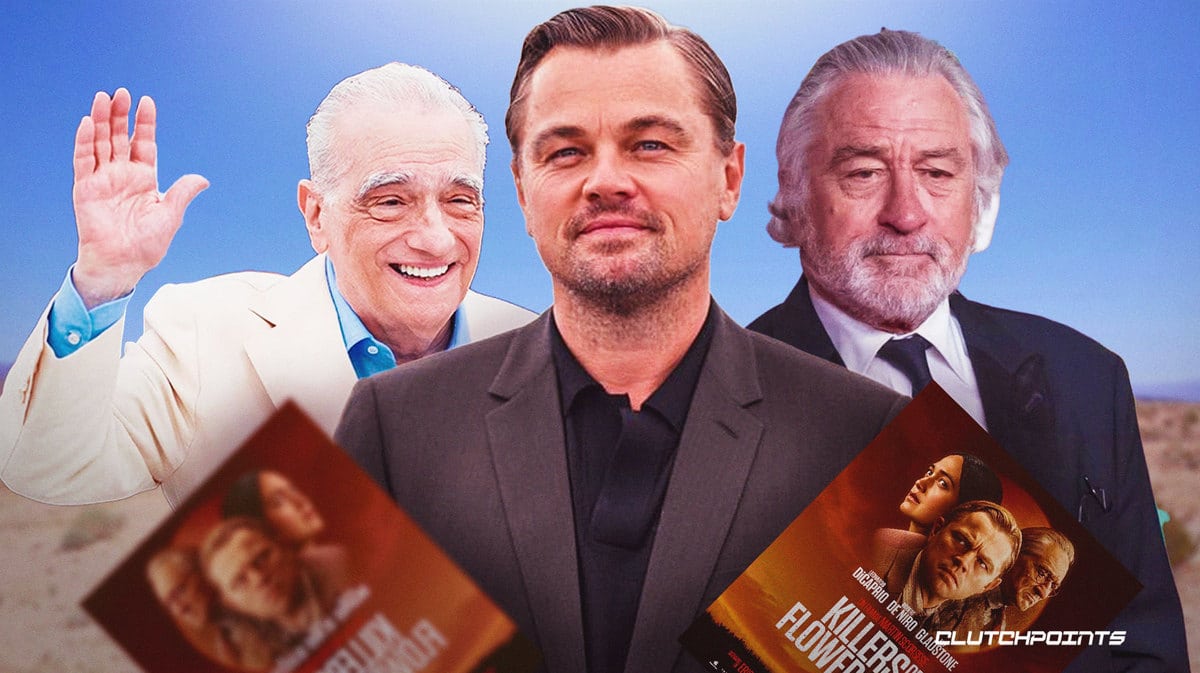 Martin Scorsese, Leonardo DiCaprio, Robert De Niro, Killers of the Flower Moon