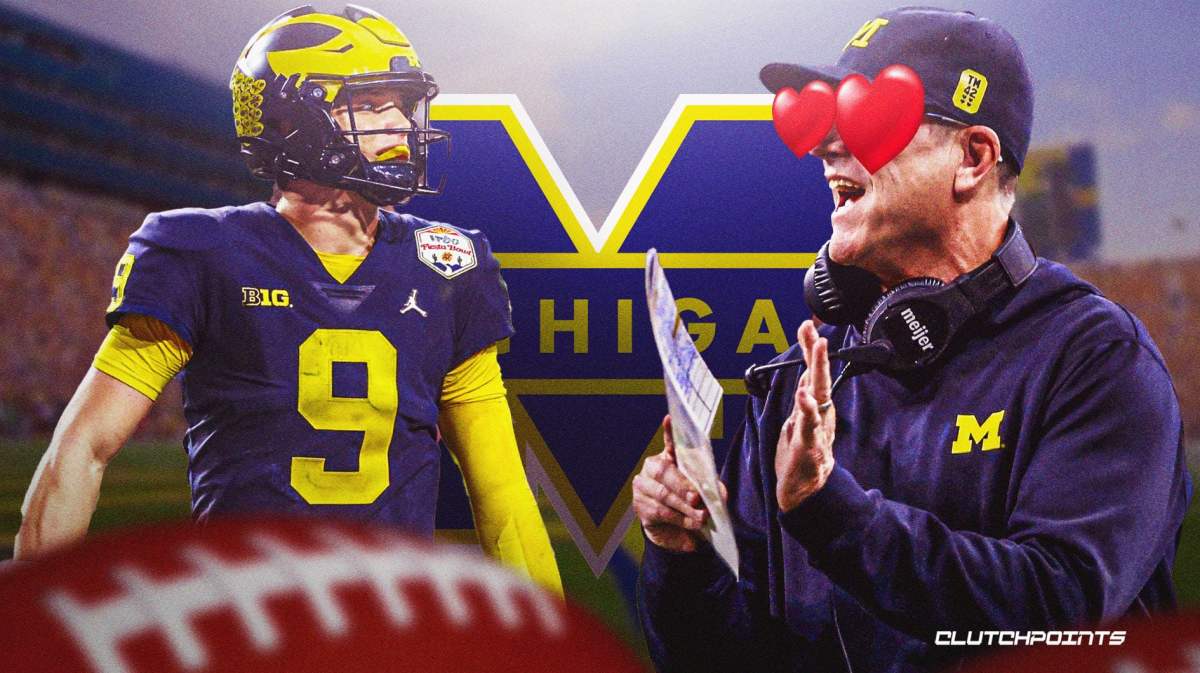 Michigan football JJ MCCarthy Jim Harbaugh East Carolina