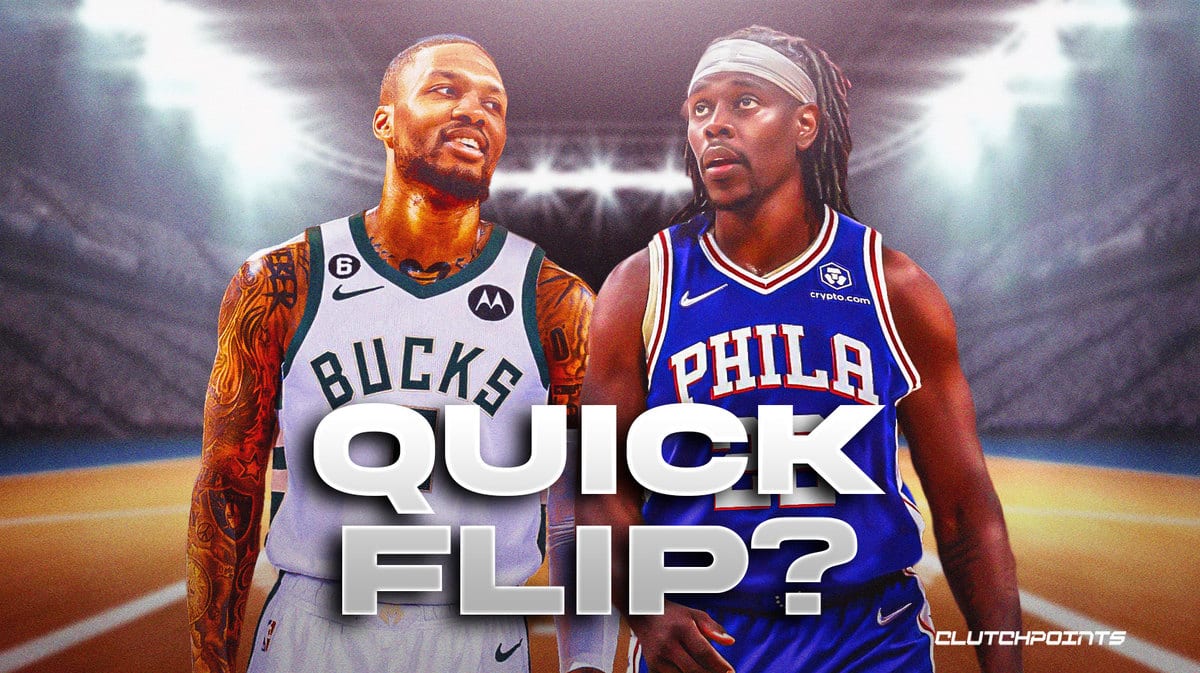 Jrue Holiday, Philadelphia 76ers, Milwaukee Bucks, Damian Lillard