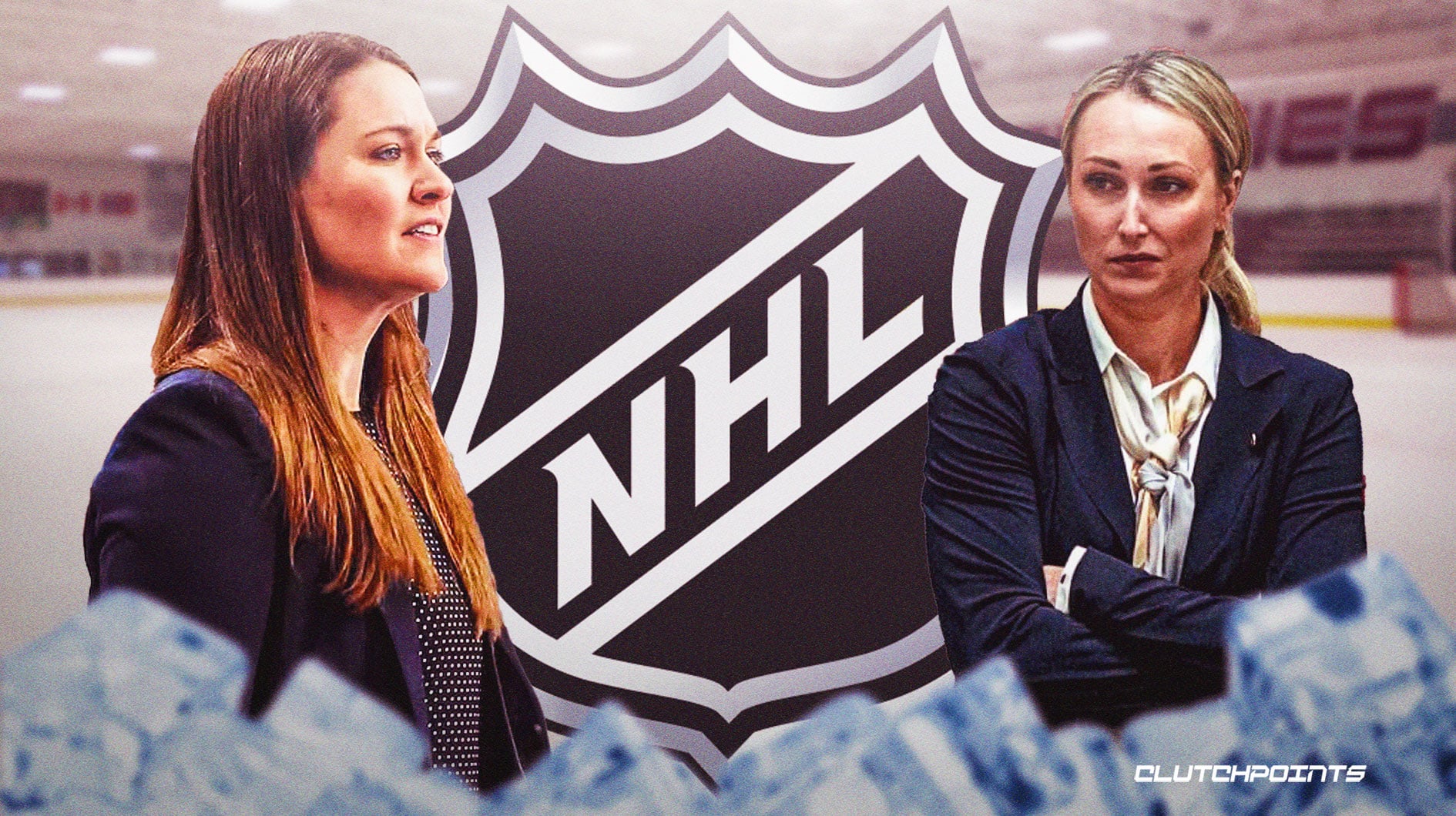 Kori Cheverie, Jessica Campbell become first women behind an NHL bench