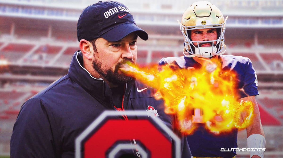 Ryan Day, Sam Hartman, Ohio State football, Notre Dame football