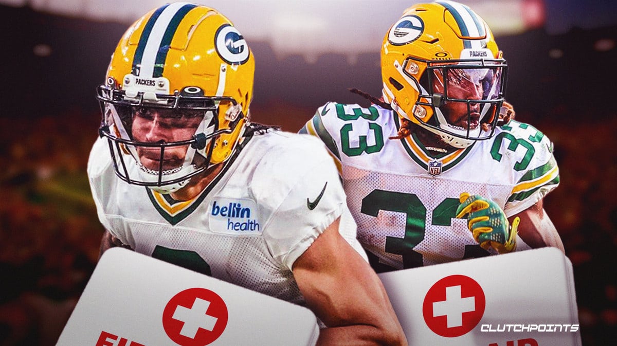 Packers, NFL injury, Falcons, Christian Watson, Aaron Jones