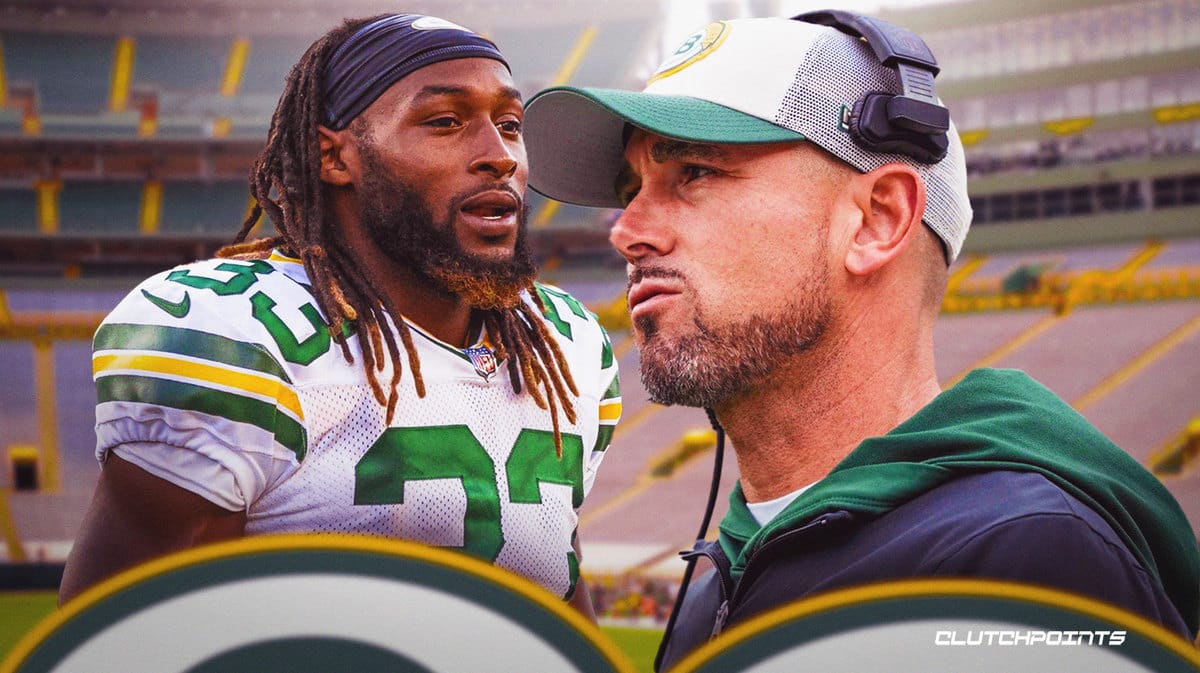 Packers Aaron Jones Matt LaFleur Week 2 Falcons