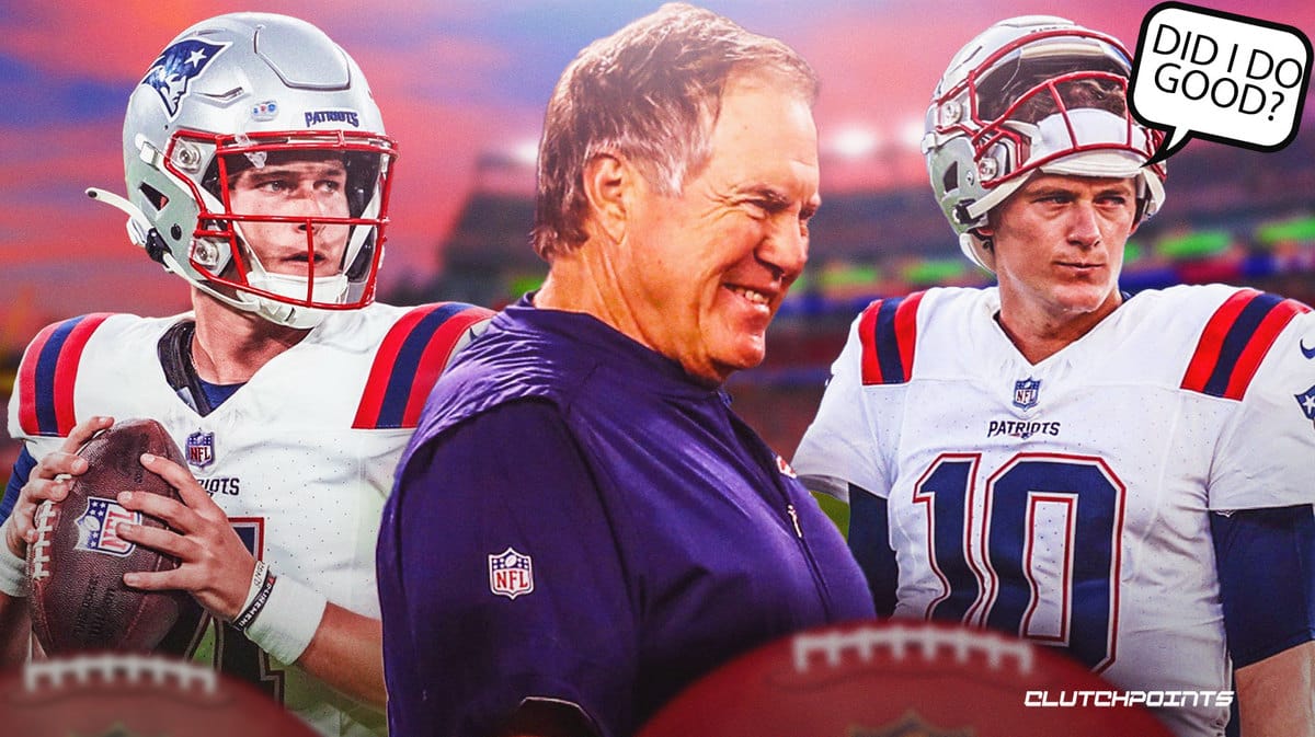 Bill Belichick, Patriots, Mac Jones, Bailey Zappe