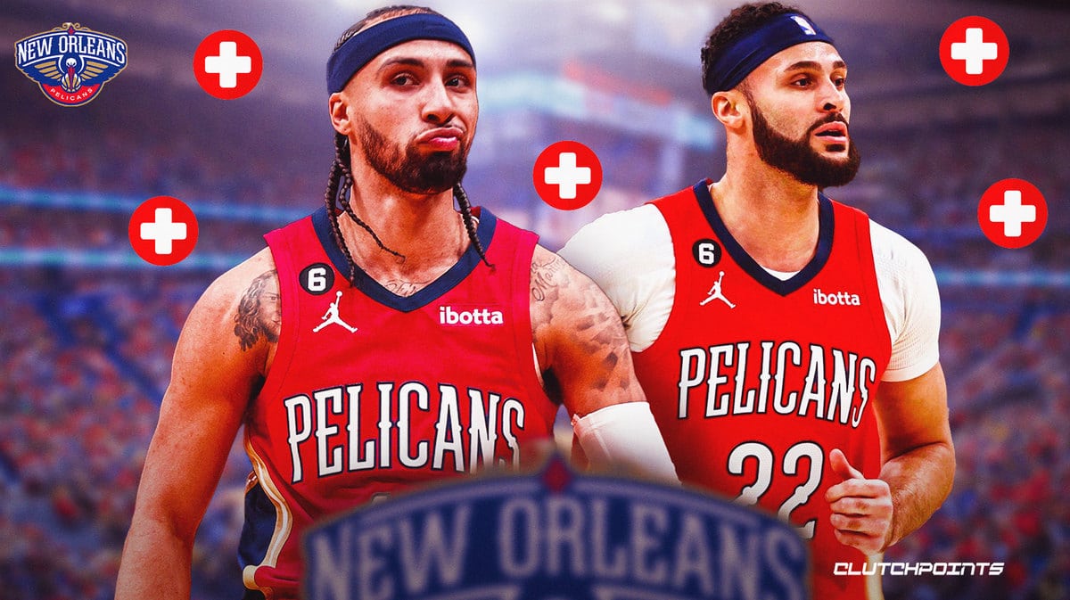 Larry Nance Jr., Jose Alvarado, New Orleans Pelicans