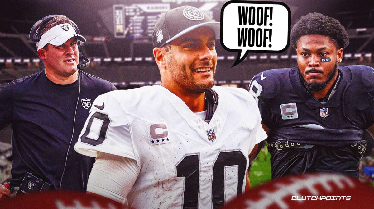 Raiders, Jimmy Garoppolo, Josh McDaniels, Josh Jacobs