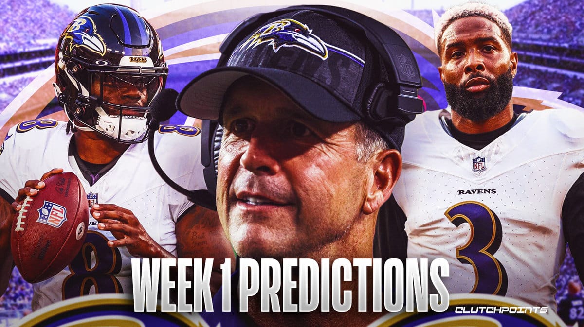week 1 game predictions