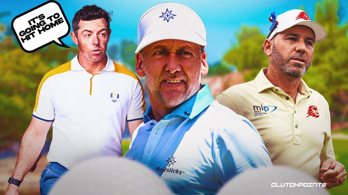 Rory McIlroy, Ian Poulter, Sergio Garcia, LIV Golf, Ryder Cup