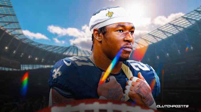 Saints, Packers, Jamaal Williams, Alvin Kamara, Kendre Miller