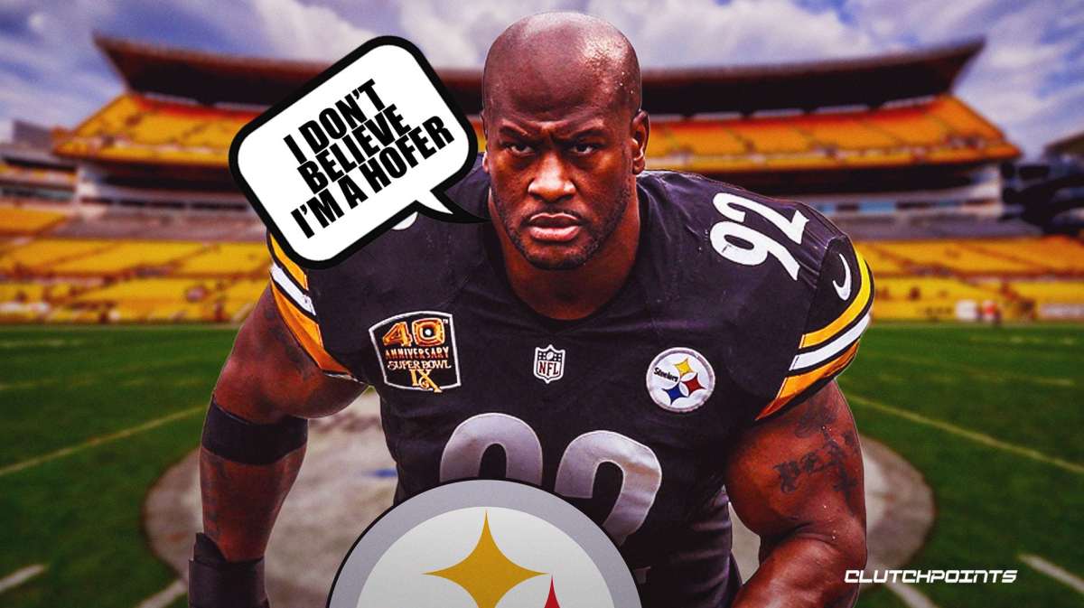 James Harrison, Steelers Hall of Fame,